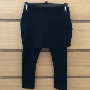 Calvin Klein Performance Black Skirted Capri XS